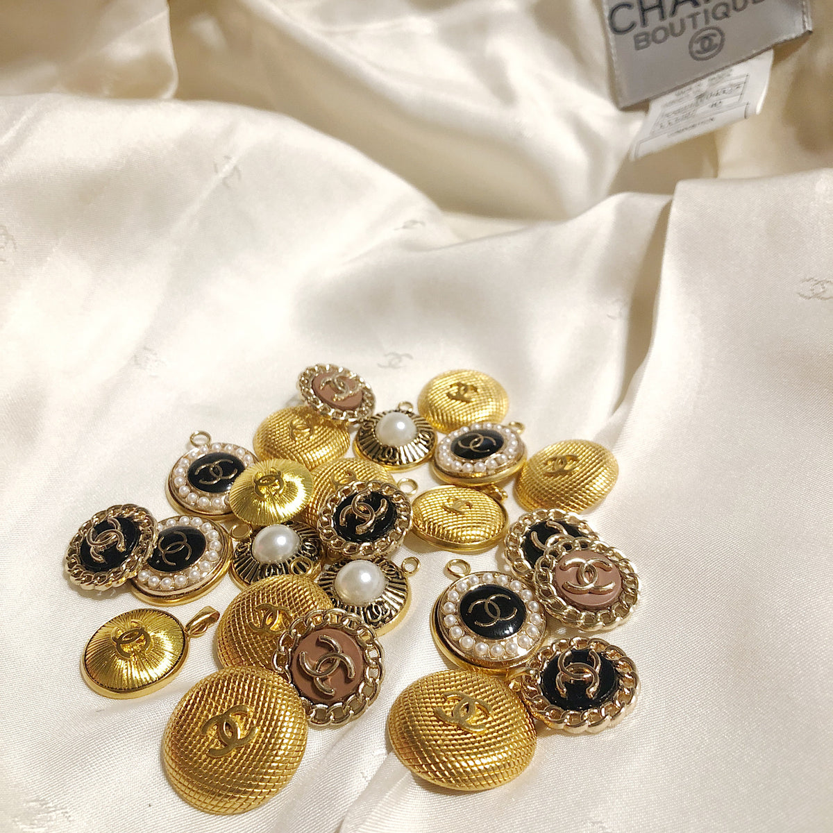 Repurposed Very Rare Louis Vuitton Textured Gold Button Bracelet –  DesignerJewelryCo
