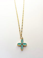 Load image into Gallery viewer, Repurposed Louis Vuitton Logo Charm Necklace