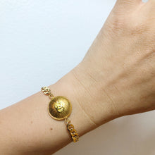 Load image into Gallery viewer, Repurposed Authentic Chanel Button Bracelet