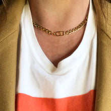 Load image into Gallery viewer, Repurposed Christian Dior Choker Necklace