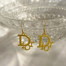 Load image into Gallery viewer, Repurposed Christian Dior Earrings