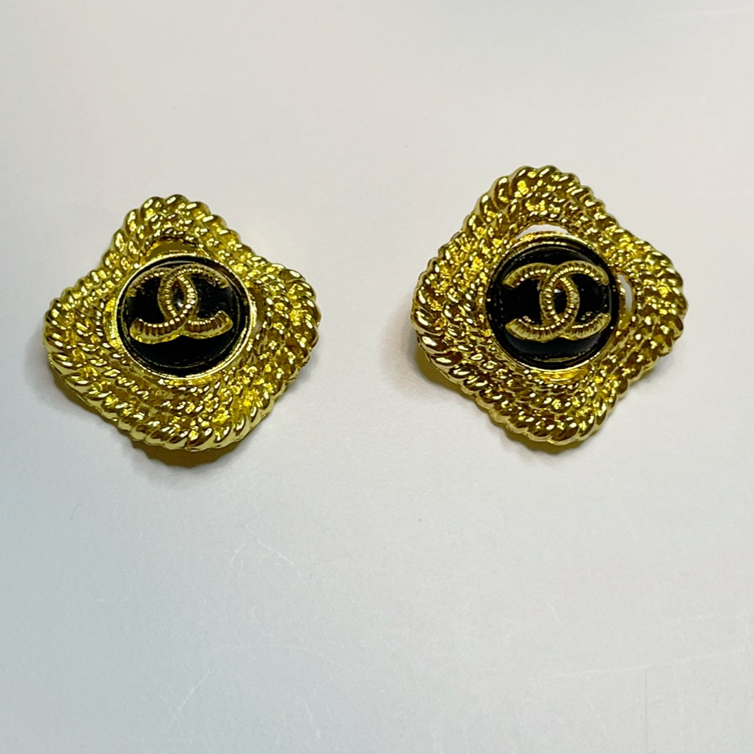 Chanel Art Deco Earrings
