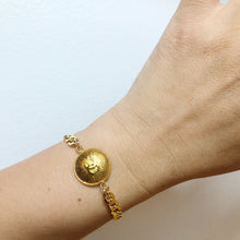Load image into Gallery viewer, Repurposed Authentic Chanel Button Bracelet
