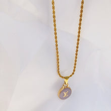 Load image into Gallery viewer, Louis Vuitton Charm Necklace Lilac
