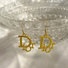 Load image into Gallery viewer, Repurposed Christian Dior Earrings
