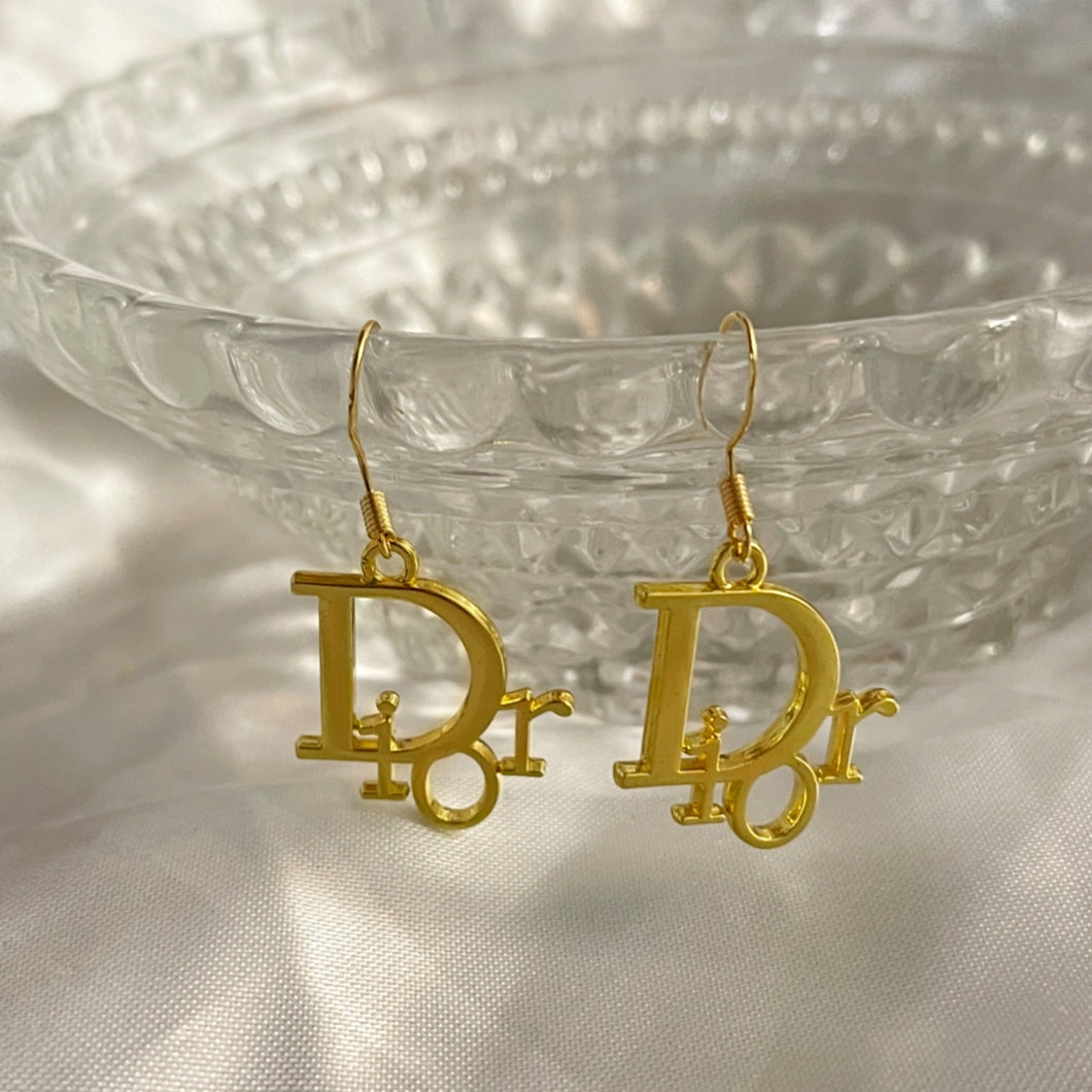 Repurposed Christian Dior Earrings
